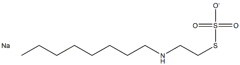 티오황산O-나트륨S-[2-(옥틸아미노)에틸]에스테르염 구조식 이미지