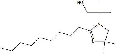 2-노닐-β,β,4,4-테트라메틸-2-이미다졸린-1-에탄올 구조식 이미지