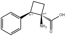 시클로부탄카르복실산,1-아미노-2-페닐-,(1R,2R)-rel-(9CI) 구조식 이미지