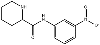 2-피페리딘카르복사미드,N-(3-니트로페닐)-(9CI) 구조식 이미지