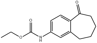 ethyl (5-oxo-6,7,8,9-tetrahydro-5H-benzo[7]annulen-2-yl)carbamate Structure