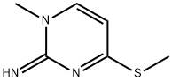 2(1H)-Pyrimidinimine,1-methyl-4-(methylthio)-(9CI) Structure