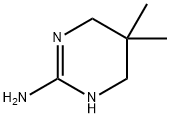 2-피리미딘아민,1,4,5,6-테트라하이드로-5,5-디메틸-(9CI) 구조식 이미지