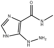 1H-Imidazole-4-carboxamide,5-hydrazino-N-methyl-(9CI) Structure