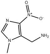 1H-Imidazole-5-methanamine,1-methyl-4-nitro-(9CI) 구조식 이미지