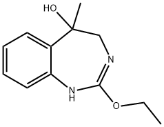 1H-1,3-Benzodiazepin-5-ol,2-ethoxy-4,5-dihydro-5-methyl-(9CI) 구조식 이미지