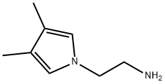 1H-Pyrrole-1-ethanamine,3,4-dimethyl-(9CI) Structure