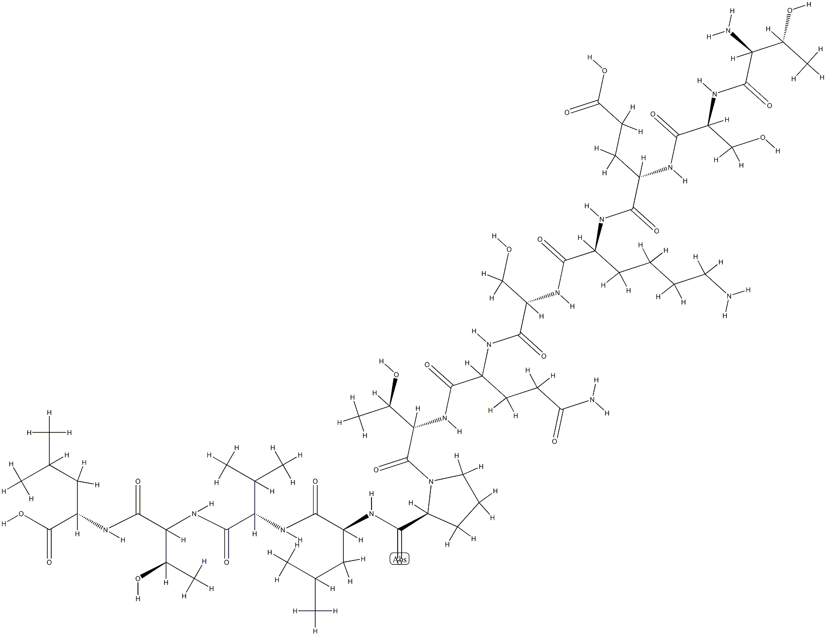 des-enkephalin-gamma-endorphin Structure