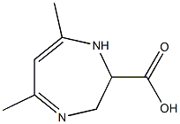 1H-1,4-Diazepine-2-carboxylicacid,2,3-dihydro-5,7-dimethyl-(9CI) 구조식 이미지