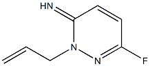 3(2H)-Pyridazinimine,6-fluoro-2-(2-propenyl)-(9CI) 구조식 이미지