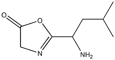 5(4H)-Oxazolone,2-(1-amino-3-methylbutyl)-(9CI) Structure