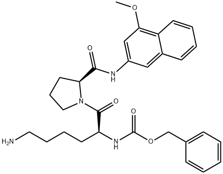 Z-Lys-Pro-4MβNA Structure