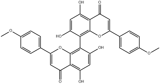 4',4'''-Di-O-Methylcupressuflavone Structure