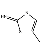 2(3H)-Thiazolimine,3,5-dimethyl-(9CI) Structure