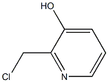 3-Pyridinol,2-(chloromethyl)-(9CI) Structure