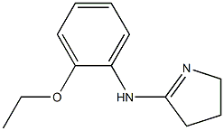 2H-Pyrrol-5-amine,N-(2-ethoxyphenyl)-3,4-dihydro-(9CI) Structure