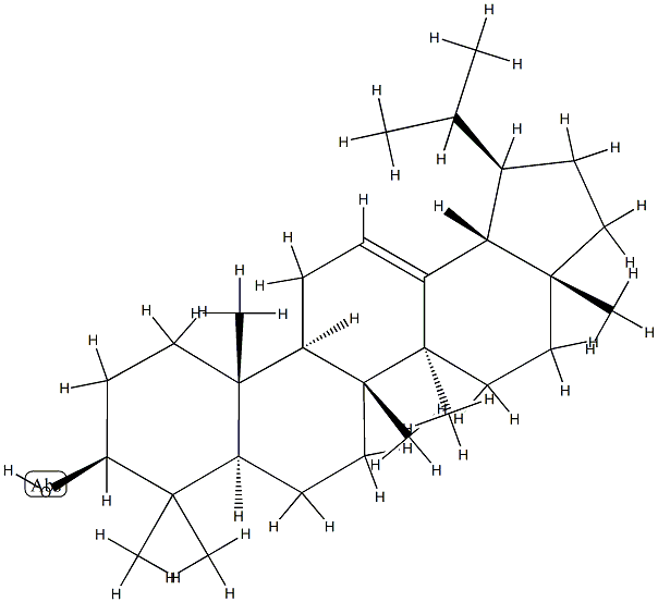 (18R,19R)-Lup-12-en-3β-올 구조식 이미지