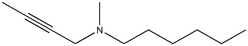 1-Hexanamine,N-2-butynyl-N-methyl-(9CI) Structure