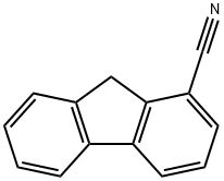 1-Fluorenecarbonitrile(5CI) Structure