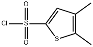 4,5-디메틸-2-티오펜설포닐클로라이드 구조식 이미지