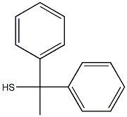 α-Methyl-α-phenylbenzenemethanethiol Structure