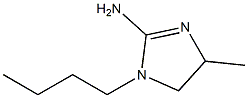 1H-Imidazol-2-amine,1-butyl-4,5-dihydro-4-methyl-(9CI) 구조식 이미지