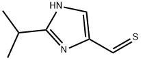 1H-Imidazole-4-carbothioaldehyde,2-(1-methylethyl)-(9CI) 구조식 이미지