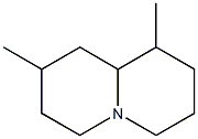 2H-Quinolizine,octahydro-1,8-dimethyl-(9CI) Structure