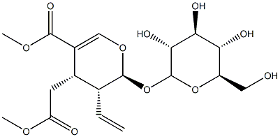 Secoxyloganin methyl ester 구조식 이미지