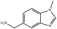 1H-Benzimidazole-5-methanamine,1-methyl-(9CI) Structure