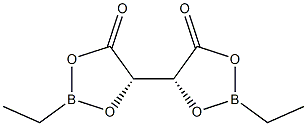 (4R,4'S)-2,2'-Diethyl-4,4'-bi[1,3,2-dioxaborolane]-5,5'-dione Structure