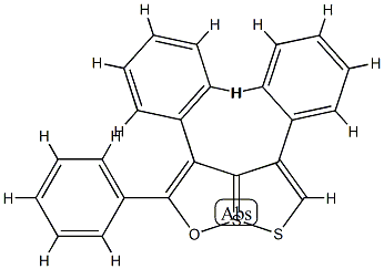 2,3,4-Triphenyl[1,2]dithiolo[1,5-b][1,2]oxathiole-7-SIV 구조식 이미지