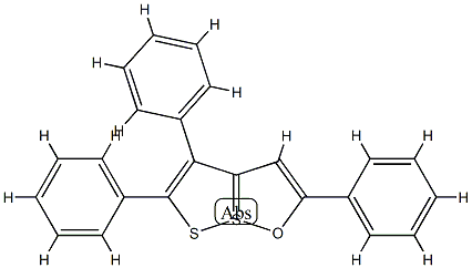 2,4,5-Triphenyl[1,2]dithiolo[1,5-b][1,2]oxathiole-7-SIV 구조식 이미지