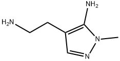 1H-Pyrazole-4-ethanamine,5-amino-1-methyl-(9CI) 구조식 이미지