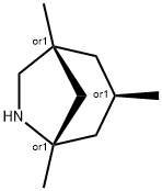 6-Azabicyclo[3.2.1]octane,1,3,5-trimethyl-,(1R,3R,5S)-rel-(9CI) Structure