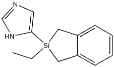 1H-Imidazole,4-(2-ethyl-2,3-dihydro-1H-2-silainden-2-yl)-(9CI) Structure