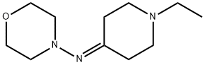 4-Morpholinamine,N-(1-ethyl-4-piperidinylidene)-(9CI) Structure