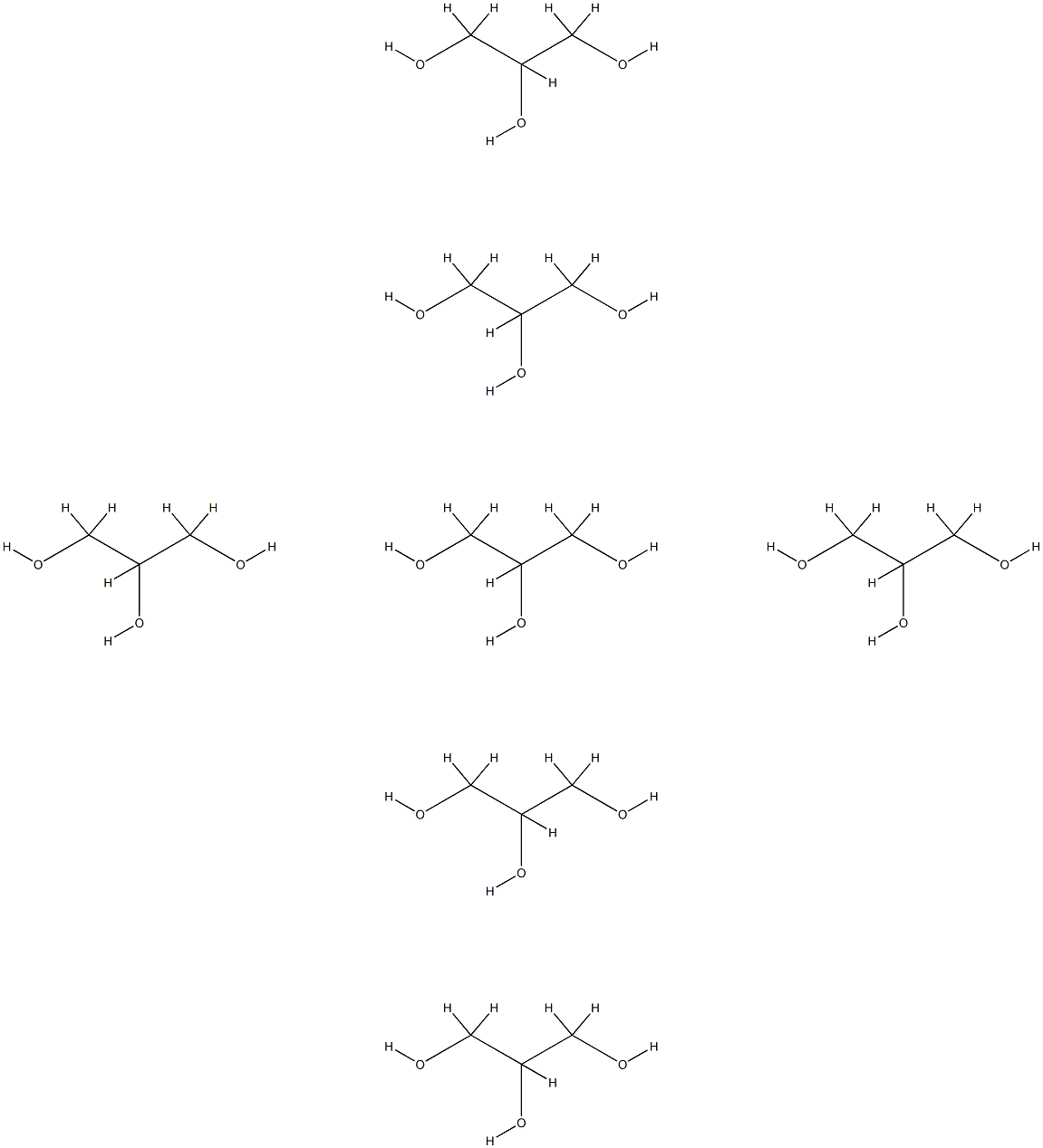 Heptaglycerol Structure