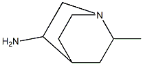 1-Azabicyclo[2.2.2]octan-3-amine,6-methyl-(9CI) Structure