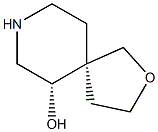 2-Oxa-8-azaspiro[4.5]decan-6-ol, (5R,6S)-rel- (9CI) 구조식 이미지