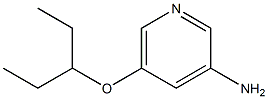 3-Pyridinamine,5-(1-ethylpropoxy)-(9CI) Structure