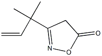 5(4H)-Isoxazolone,3-(1,1-dimethyl-2-propenyl)-(9CI) 구조식 이미지