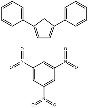 (4-페닐-1-시클로펜타-1,3-디에닐)벤젠,1,3,5-트리니트로벤젠 구조식 이미지