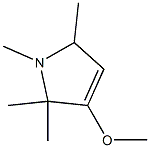 1H-Pyrrole,2,5-dihydro-3-methoxy-1,2,2,5-tetramethyl-(9CI) Structure