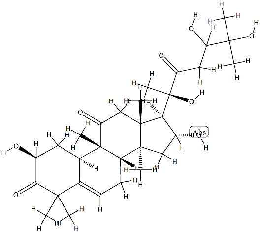 Cucurbitacin H 구조식 이미지