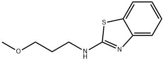 2-Benzothiazolamine,N-(3-methoxypropyl)-(9CI) Structure