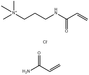 1-Propanaminium, N,N,N-trimethyl-3-(1-oxo-2-propenyl)amino-, chloride, polymer with 2-propenamide Structure