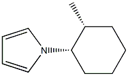 1H-Pyrrole,1-[(1R,2S)-2-methylcyclohexyl]-,rel-(9CI) Structure