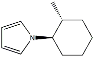 1H-Pyrrole,1-[(1R,2R)-2-methylcyclohexyl]-,rel-(9CI) Structure