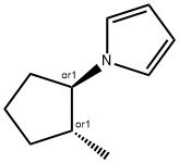 1H-Pyrrole,1-[(1R,2R)-2-methylcyclopentyl]-,rel-(9CI) Structure